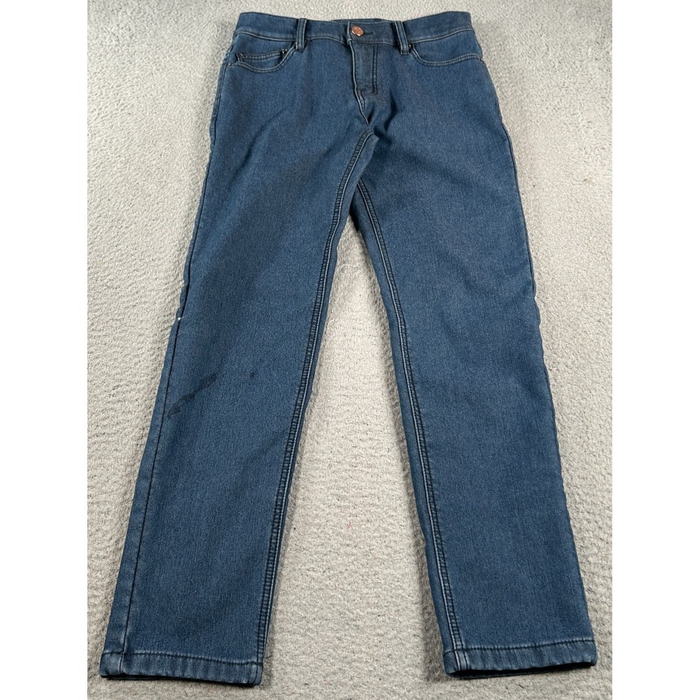 Mugsy Arctics Jeans Men's 28x27 Blue Denim Straight Leg Fleece Lined‎ Workwear